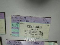 1995/1994 Grateful Dead Concert Ticket Stubs, lot of 4