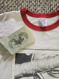 1996 Official Pearl Jam Concert RingerShirt XL & Ticket Stub. 10/1/96