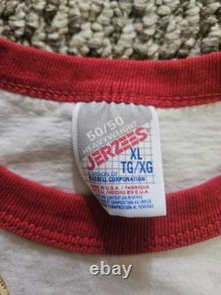 1996 Official Pearl Jam Concert RingerShirt XL & Ticket Stub. 10/1/96