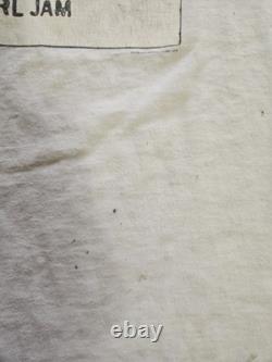 1996 Official Pearl Jam Concert RingerShirt XL & Ticket Stub. 10/1/96