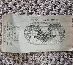 1996 Official Pearl Jam Concert RingerShirt XL & Ticket Stub. 10/1/96