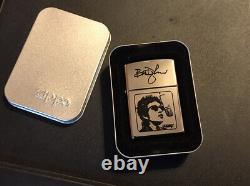 1999 Bob Dylan Zippo Lighter+paul Simon, Mgm Grand Las Vegas Concert Ticket Stub