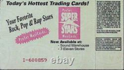 1st Debut Edgefest Concert Ticket Stub Starplex Dallas TX Edge Fest 4/19/1992