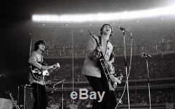 (2) BEATLES Vintage 1965 Shea Stadium CONCERT TICKET STUBS NYC