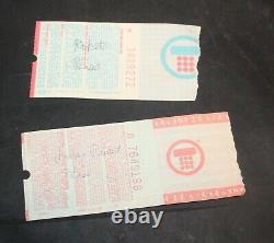 2 KISS Concert Ticket Stubs 1978-79 Cincinnati OH Riverfront Coliseum