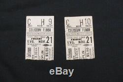 2 Rare Janis Joplin Concert Ticket Stubs 1969 Dane County Memorial Coliseum