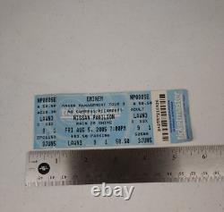 2005 Eminem Anger Management Tour 3 Concert Ticket Stub Nissan Pavilion Bristow