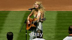 2007? Taylor Swift MLB Concert Debut Ticket 1st 3 songs + National Anthem