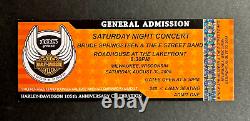 2008 BRUCE SPRINGSTEEN HARLEY DAVIDSON Concert Ticket Stub MILWAUKEE WISCONSIN