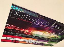 2009 PHISH Concert Ticket Stub Lot of 4 MIAMI FLORIDA Sunset Wall Collage Mural