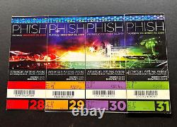 2009 PHISH LOT OF 4 Concert Ticket Stubs AMERICAN AIRLINES ARENA MIAMI FLORIDA