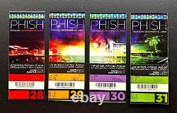 2009 PHISH LOT OF 4 Concert Ticket Stubs AMERICAN AIRLINES ARENA MIAMI FLORIDA