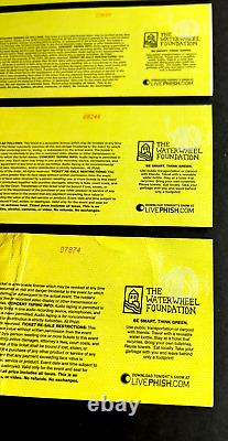 2009 PHISH LOT OF 4 Concert Ticket Stubs AMERICAN AIRLINES ARENA MIAMI FLORIDA