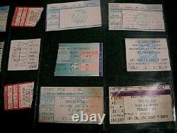 23 Concert Ticket Stubs Lot Springsteen Waterboys Raitt Police Sting Stones ++