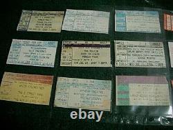 23 Concert Ticket Stubs Lot Springsteen Waterboys Raitt Police Sting Stones ++