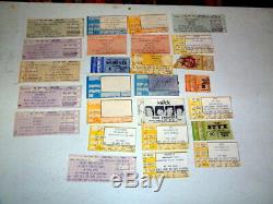 26 Vintage 1970 80 Concert Ticket Stubs Queen Led Zeppelin Pink Floyd Styx Rock