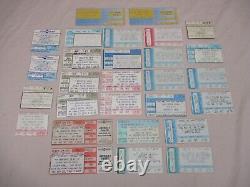 28 Grateful Dead Jerry Garcia Concert Ticket Stubs 1991, 1992, 1993, 1994 Lot