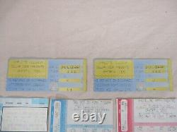 28 Grateful Dead Jerry Garcia Concert Ticket Stubs 1991, 1992, 1993, 1994 Lot