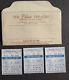 3 February 3, 1978 Elvis Presley The Palace Theatre N. Y. Concert Ticket Stubs