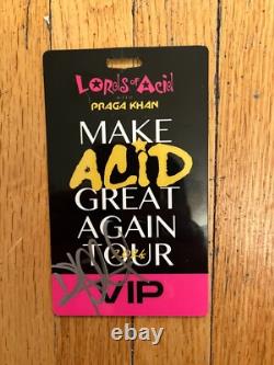 33 Concert Ticket Stubs + Signed VIP Pass-Pink Floyd, U2, SRV, Punk, Stones