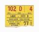 4/27/69 Jimi Hendrix Experience Oakland Coliseum Concert Ticket Stub 3rd Us Tour