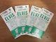 4 Elvis Original 1975 Concert Ticket Stub New Year's Eve, Detroit