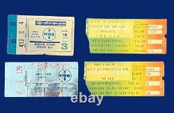 (4) The Who Concert Ticket Stub Msg, Shea Stadium, Centrum Worcester, Ma, N. J