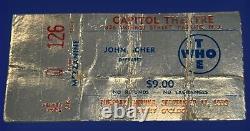 (4) The Who Concert Ticket Stub Msg, Shea Stadium, Centrum Worcester, Ma, N. J