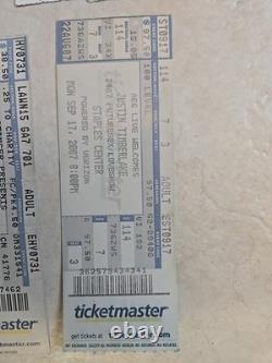 5 Concert Ticket Stubs Justin Timberlake Sounds Of The Underground Ozzfest 2004