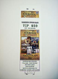 500 Custom Printed Tickets Event Concert Raffle, Full Color, Perforated Stub