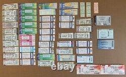 53 Unused Concert Tickets (Not Ticket Stubs) From 1978 to Present Sold as a Lot