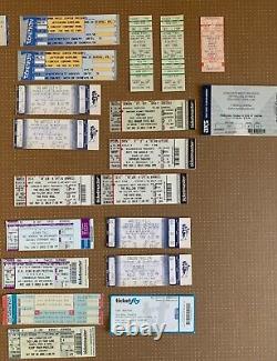 53 Unused Concert Tickets (Not Ticket Stubs) From 1978 to Present Sold as a Lot