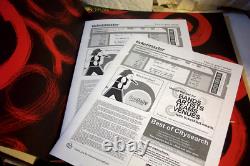 6 U2 CONCERT TOUR & POSTER BOOK LOT w TICKET STUBS POPMART, ELEVATION VERTIGO