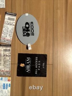 60+ Concert Ticket Stubs VIP LA Forum Hollywood Bowl U2 Van Halen Grateful Dead