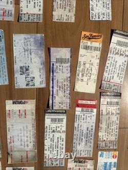 60+ Concert Ticket Stubs VIP LA Forum Hollywood Bowl U2 Van Halen Grateful Dead