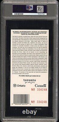 7/30/03 Molson Canadian Rocks for Toronto ROLLING STONES Concert Ticket Stub PSA