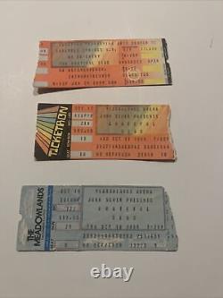 7 Grateful Dead 1984 Concert Ticket Stubs Jerry Garcia Bob Weir Music