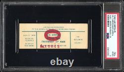 8/1/69 Led Zeppelin Concert Santa Barbara Fairgrounds Music Full Ticket Stub PSA