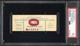 8/1/69 Led Zeppelin Concert Santa Barbara Fairgrounds Music Full Ticket Stub Psa