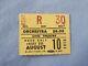 8-10-1973 T Rex Concert Ticket Stub Civic Theatre San Diego Californi Marc Bolan