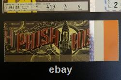 8 PHISH Ticket Stub Lot 2011-2017 MSG Baker's Dozen Charleston PTBM Concert