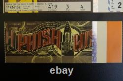 8 PHISH Ticket Stub Lot 2011-2017 MSG Baker's Dozen Charleston PTBM Concert