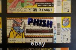 8 PHISH Ticket Stub Lot 2011-2017 MSG Baker's Dozen Charleston PTBM Concert