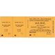 Ac/dc Full Concert Ticket Stub Manchester 10/24/77 Let There Be Rock Bon Scott