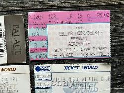 AEROSMITH Ticket Stub 11pc Lot 1982 1984 1985 1986 1987 1994 2007 2012 MICHIGAN