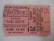 Alice Cooper Original 1973 Concert Ticket Stub Houston Tx Ex+