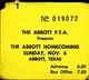 Abbott Homecoming Concert Ticket Stub Waylon Jennings Willie Nelson 11/4/1973