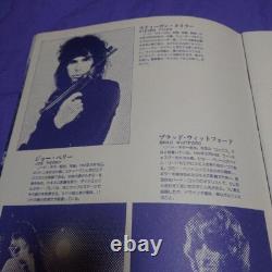 Aerosmith first Japan concert ticket stub & pamphlet 1977