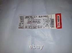 Alanis Morissette & Garbage 9/11/21 2021 Concert Ticket Stub Resch 7/11/20 2020