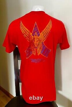 Angel Concert T-Shirt VINTAGE 1979 Large WITH Concert Ticket stub Punky Meadows